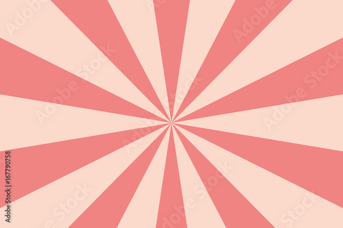 Rays, beams, burst design element. Geometric design to create trendy backgrounds, layouts in comic style, retro, vintage backdrops. Circular, radial abstract background. Rectangular pattern