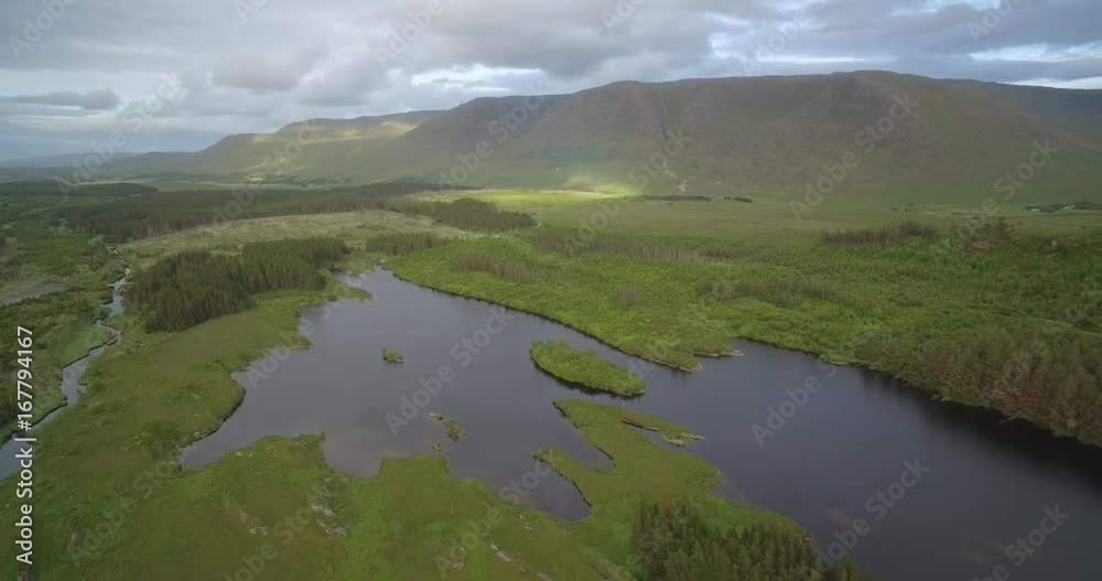 Aerial Around Tawnyard Lough, County Mayo, Ireland - Native Version Aerial Around Tawnyard Lough, County Mayo, Ireland - Native Version