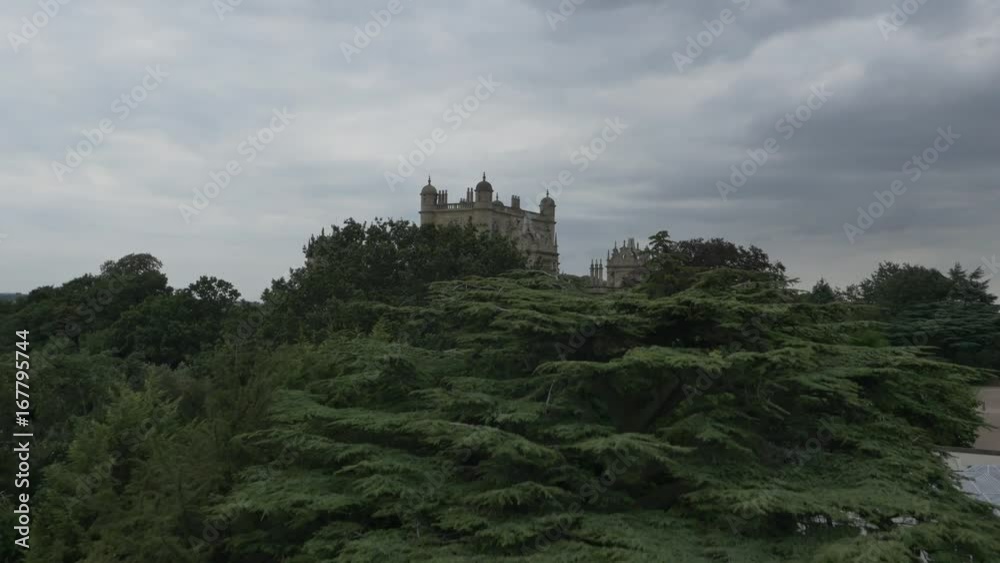 Aerial 10 of Wollaton Hall, Nottingham, UK Aerial 10 of Wollaton Hall, Nottingham, UK