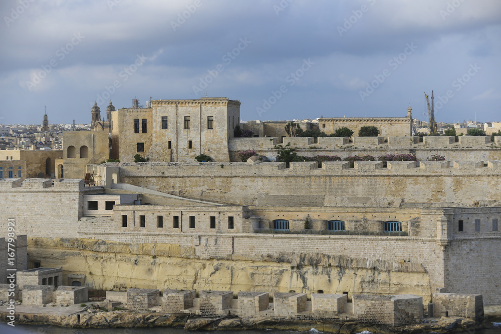 Seaside fortress in Malta