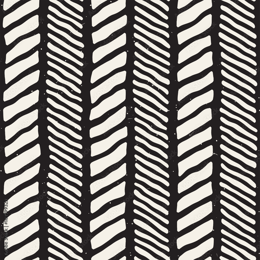 Seamless pattern with hand drawn brush strokes. Ink doodle illustration. Geometric monochrome vector pattern. Seamless pattern with hand drawn brush strokes. Ink doodle illustration. Geometric monochrome vector pattern.