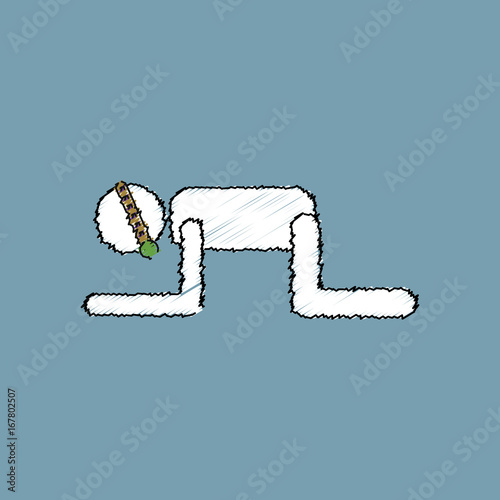 flat shading style icon sex game punished