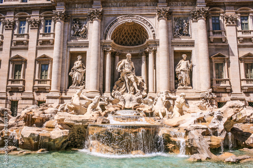 Trevi Fountain (Italian: Fontana di Trevi), Rome, Italy, Europe.