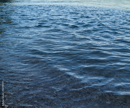Wasser Hintergrund mit wellen © Tobias
