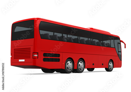 Coach Bus Isolated