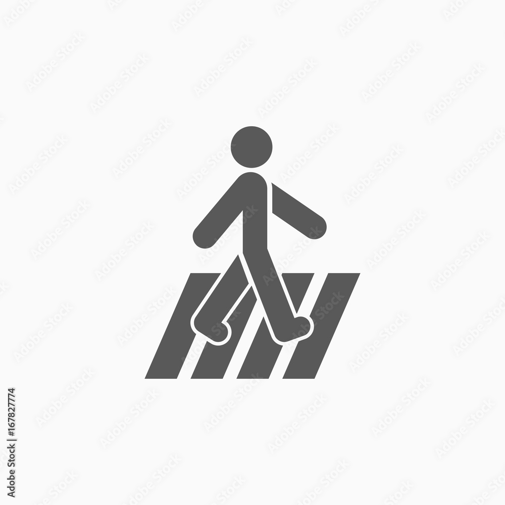 crosswalk icon crosswalk icon