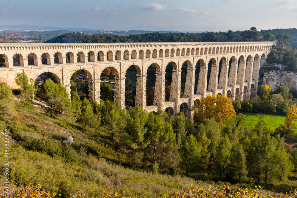 Aqueduct of Roquefavour, in Provence