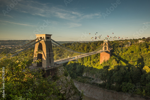 Bristol, Clifton Suspension Bridge and Balloon Fiesta