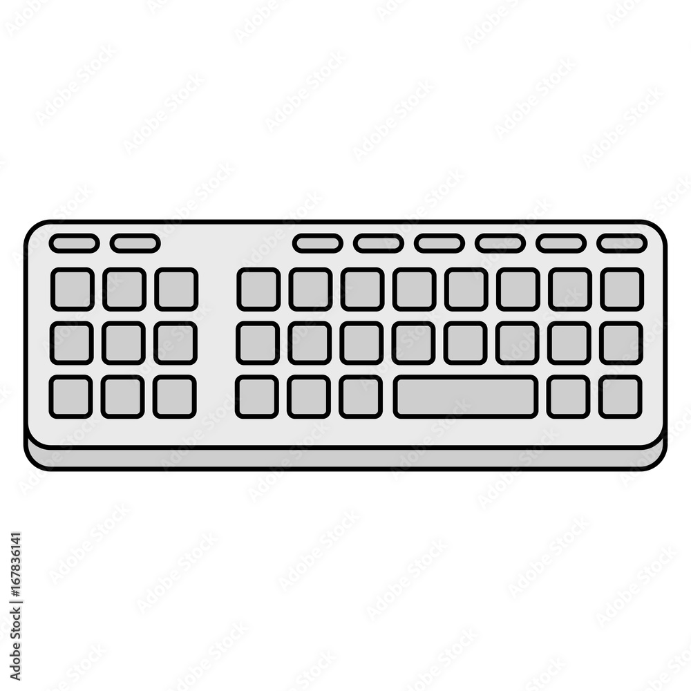 computer keyboard isolated icon vector illustration design computer keyboard isolated icon vector illustration design