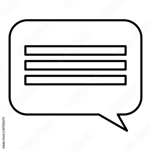 speech bubble message icon vector illustration design