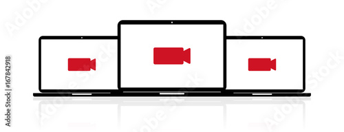 Laptop Banner - Aufnahme