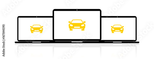Laptop Banner - Auto