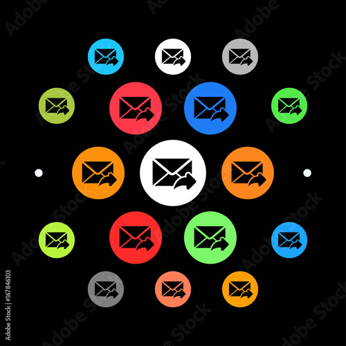 Modernes UI design - Mail beantworten