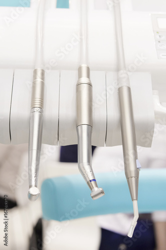 Stomatologic equipment close up