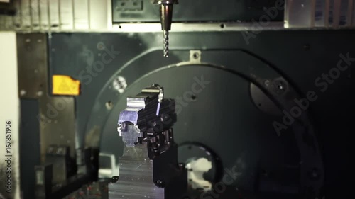Industrial machinery in factory
