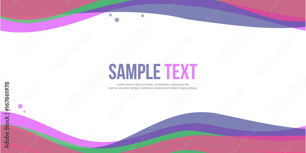 Abstract background design website header style