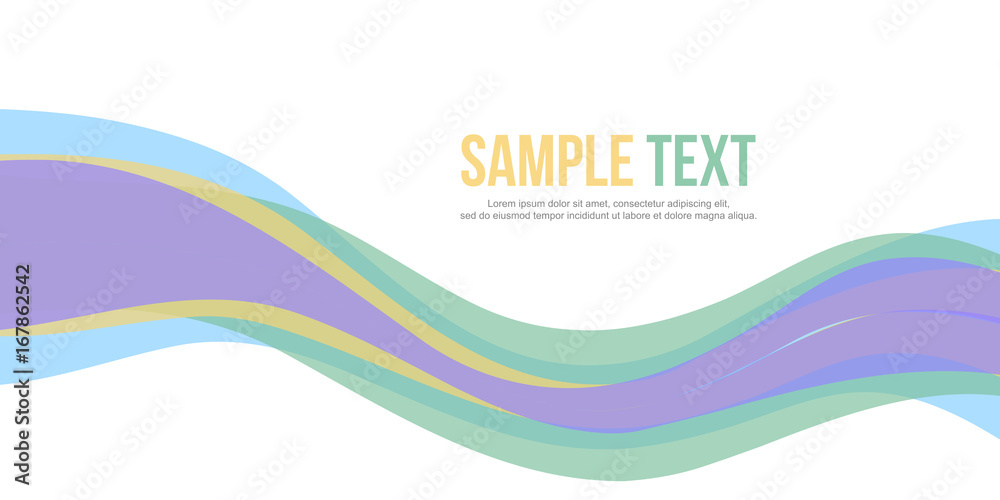 Abstract design banner website header
