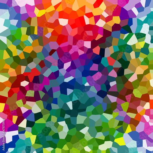 Abstract colorful mosaic pattern1