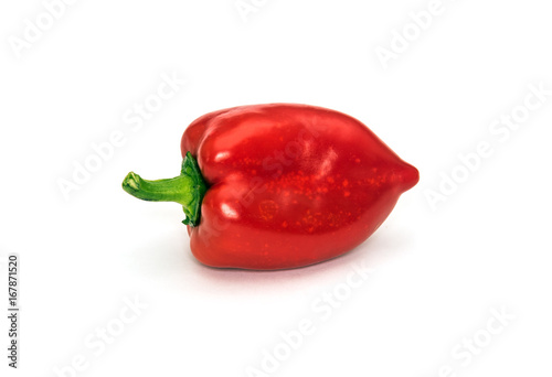 Bell pepper on white background