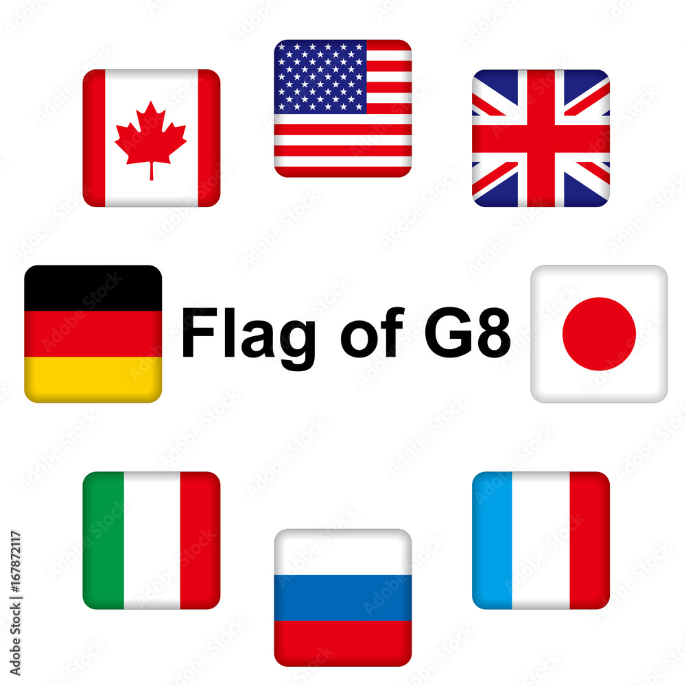 スマホのアイコンのような国旗のイラスト G8 主要国国旗 Stock ベクター Adobe Stock スマホのアイコンのような国旗のイラスト G8 主要国国旗 Stock ベクター Adobe Stock