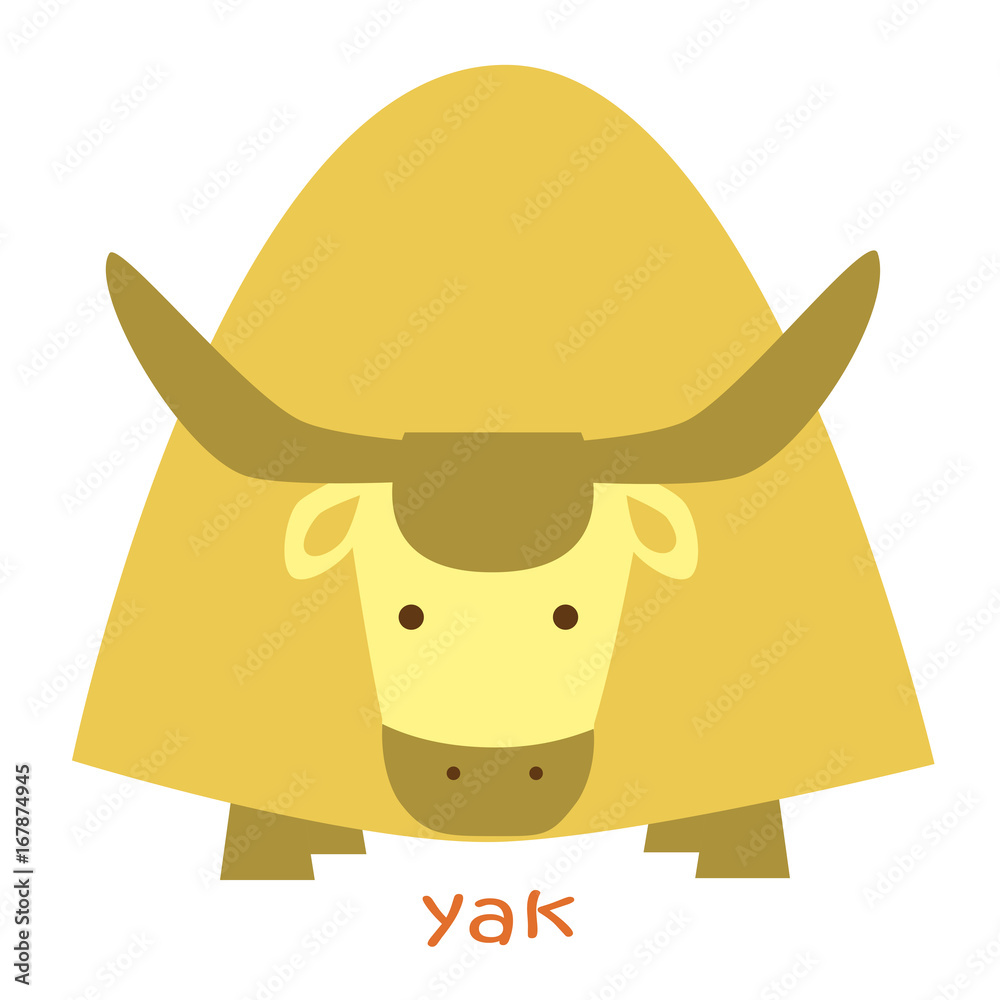 animals set - yak