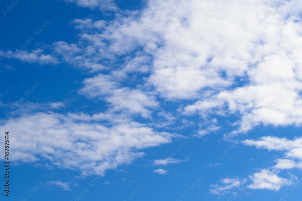 Background of blue sky and white clouds. Illustration for weather forecast. Background of blue sky and white clouds. Illustration for weather forecast.