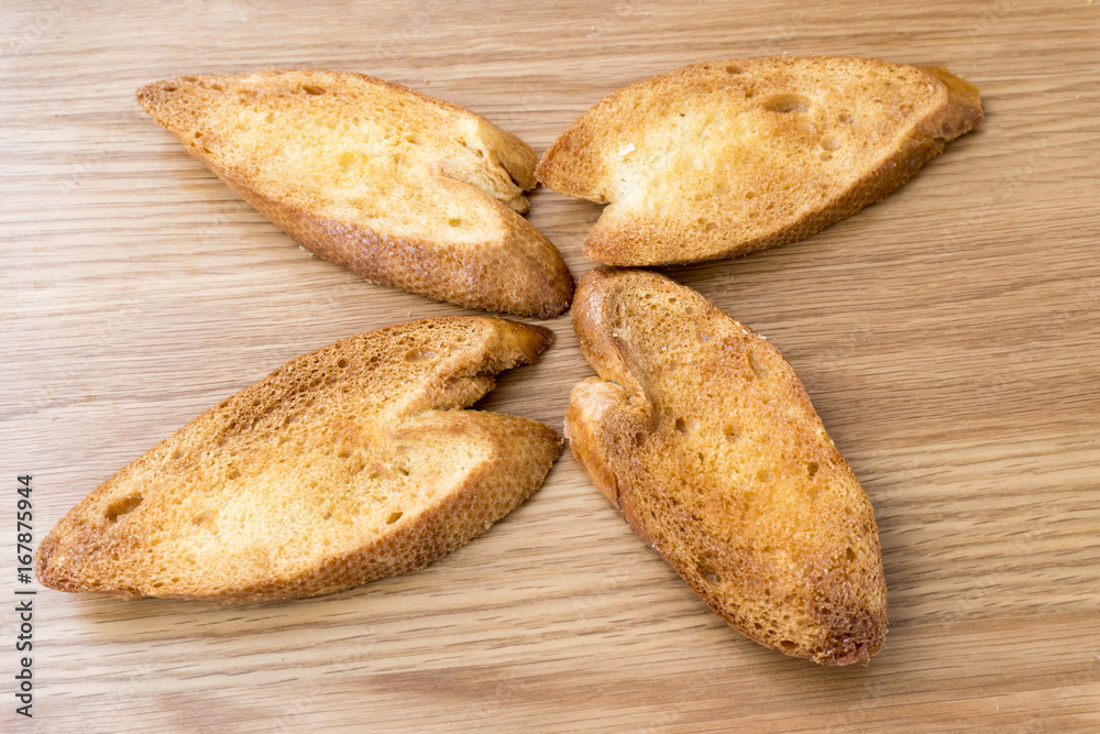 Naklejka premium Sliced bread
