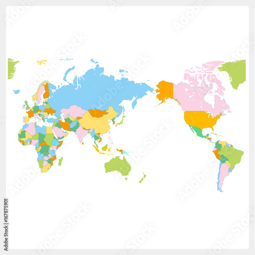                         World map