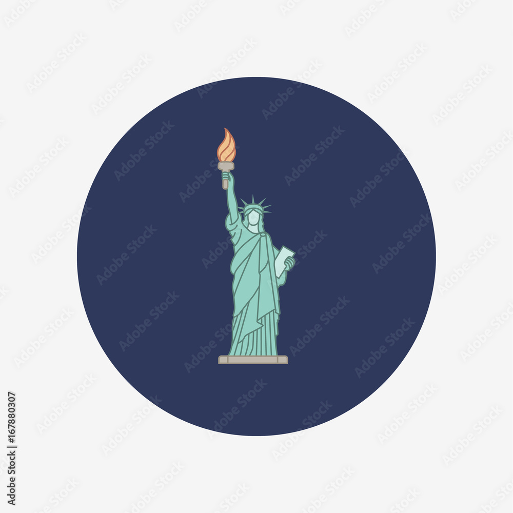 Statue of Liberty icon. Statue of Liberty icon.