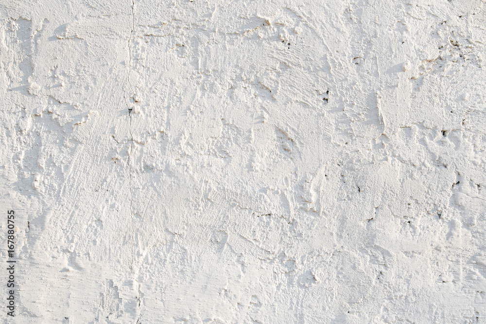 Old white wall texture background
