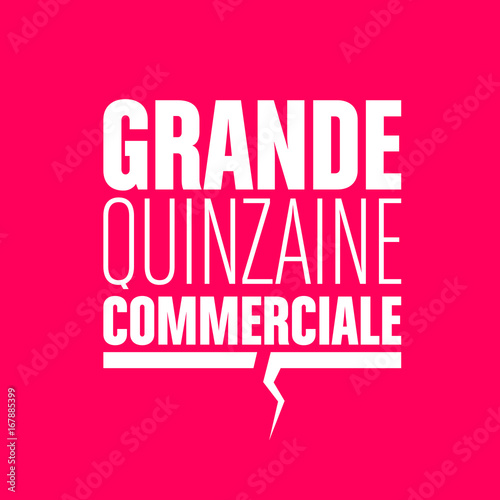 grande quinzaine commerciale