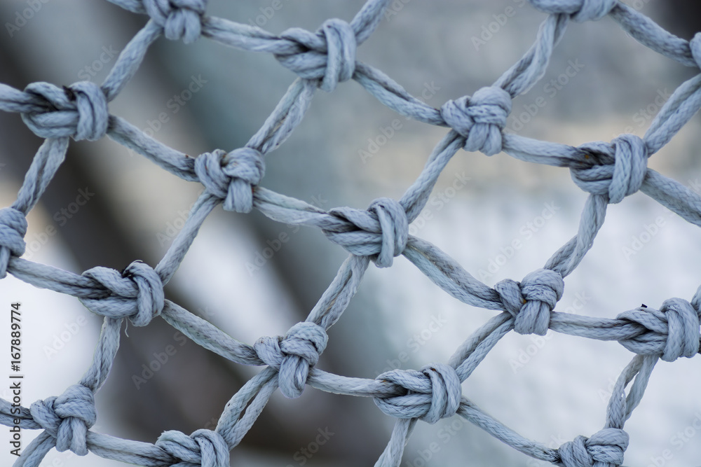 Close up fishing net