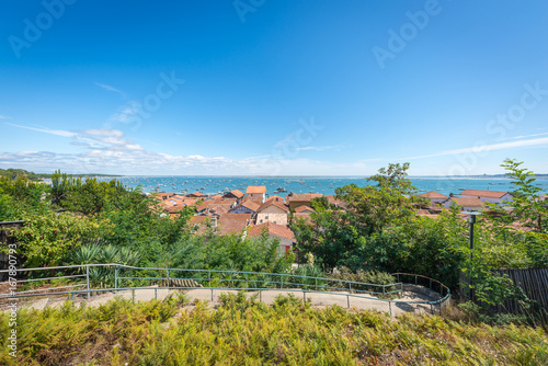 CAP FERRET (Bassin d'Arcachon, France), village de L'Herbe photo