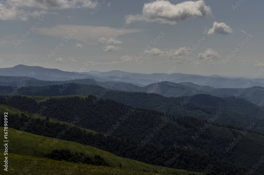 Fototapeta premium Ukraina połonina Borżawa 