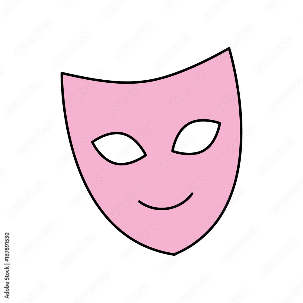 theater mask isolated icon vector illustration design theater mask isolated icon vector illustration design
