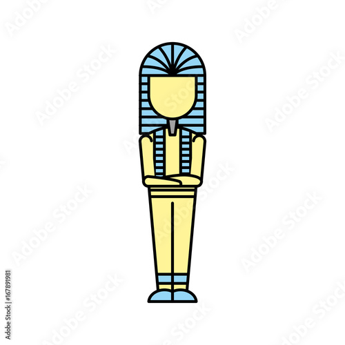 Ancient egyptian tomb icon vector illustration design