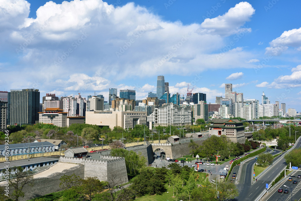 Obraz premium The cityscape of Beijing,China.