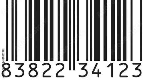 Detailed scanning of a barcode in slow motion, the red scanline light reading the bars and showing a green dot upon the successful decoding. Rounded style.
 photo