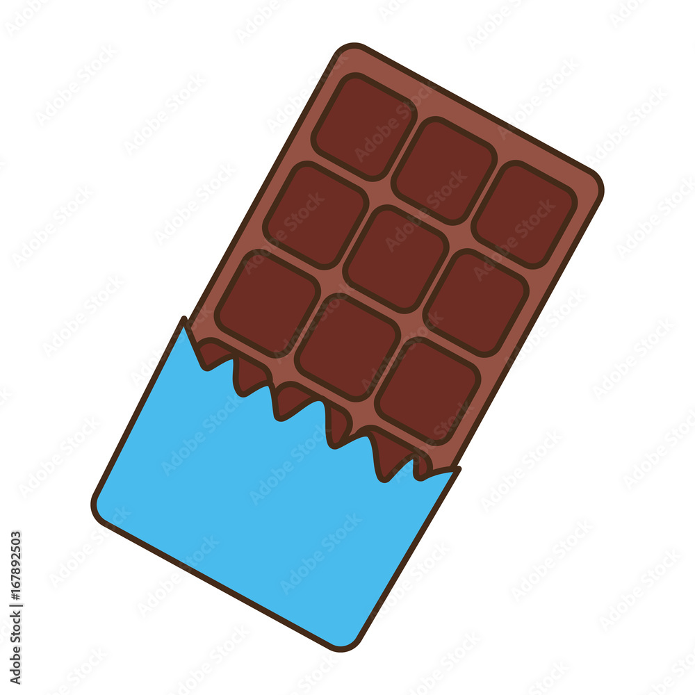 Sweet chocolate bar
