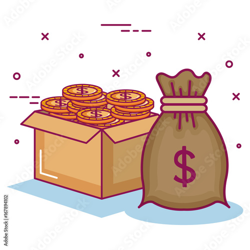 crowdfunding sponsor collaboration donation collective vector illustration