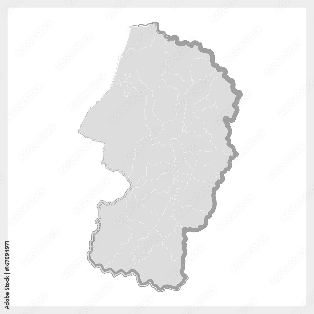 筆で描いた山形県 筆で描いた山形県