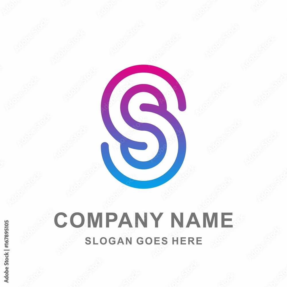 Monogram Letter S Geometric Infinity Circle Spiral Technology Computer Business Company Stock Vector Logo Design Template Monogram Letter S Geometric Infinity Circle Spiral Technology Computer Business Company Stock Vector Logo Design Template