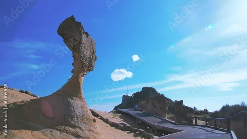 Wallpaper Mural Queen's head Stone on Yehliu Geopark, New Taipei, Taiwan Torontodigital.ca