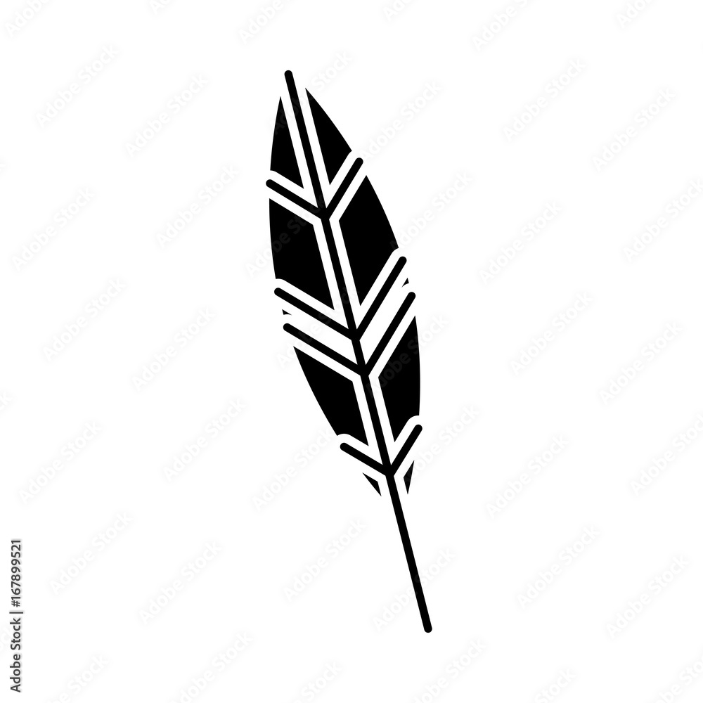 feather ink isolated icon vector illustration design feather ink isolated icon vector illustration design