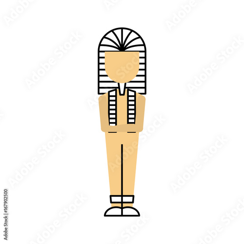 Ancient egyptian tomb icon vector illustration design