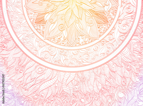 Mandala vector ornament