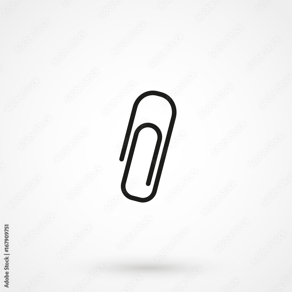 paper clip icon paper clip icon