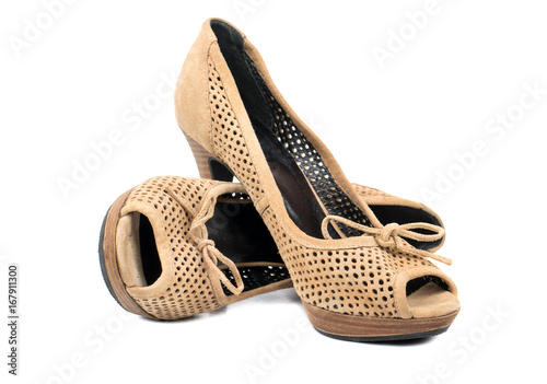 Women's suede shoes