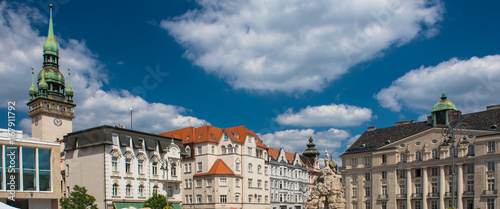 Square in Brno, Czech Republic
