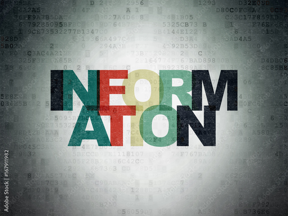 Information concept: Information on Digital Data Paper background Information concept: Information on Digital Data Paper background